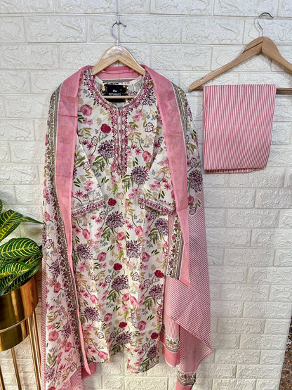 Cotton  three piece set