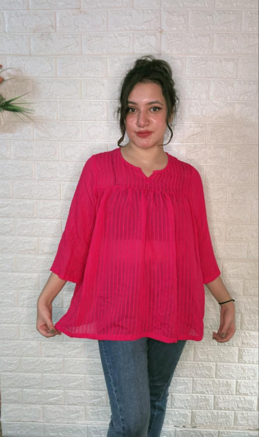 Sheer  top