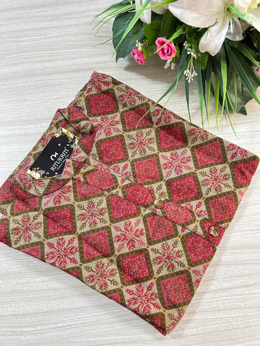 Pashmina kurti winter wear