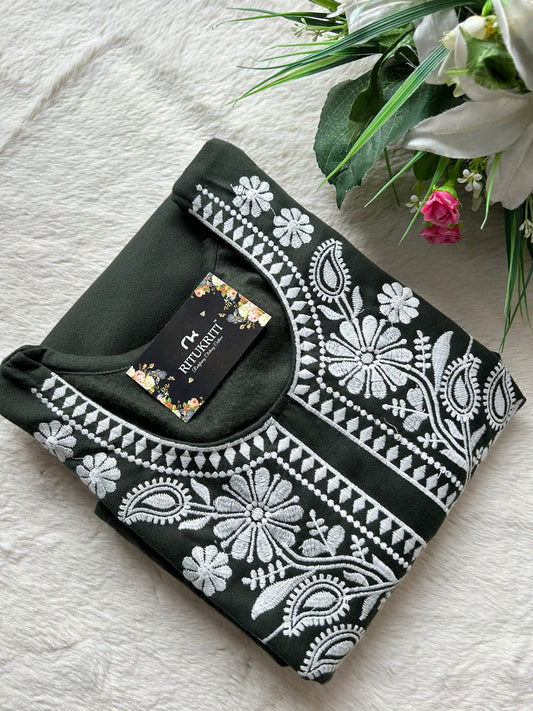 Fleece kurti winter wear