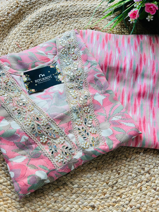Pashmina two piece set