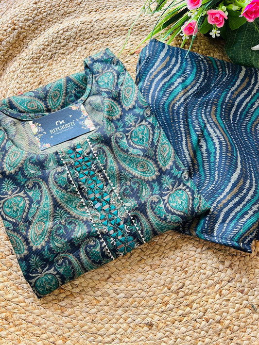 Pashmina two piece set