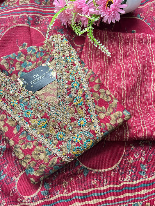 Pashmina three  piece set