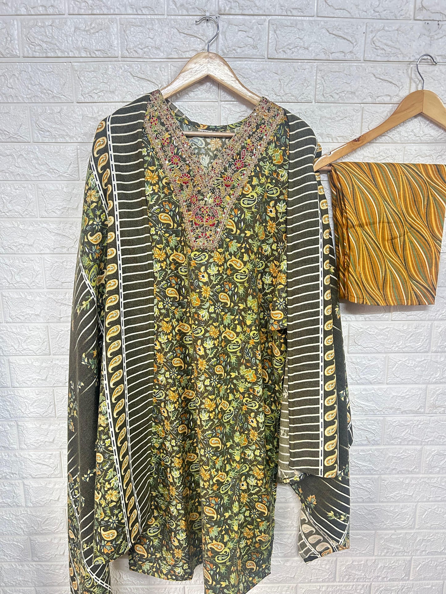 Pashmina three  piece set