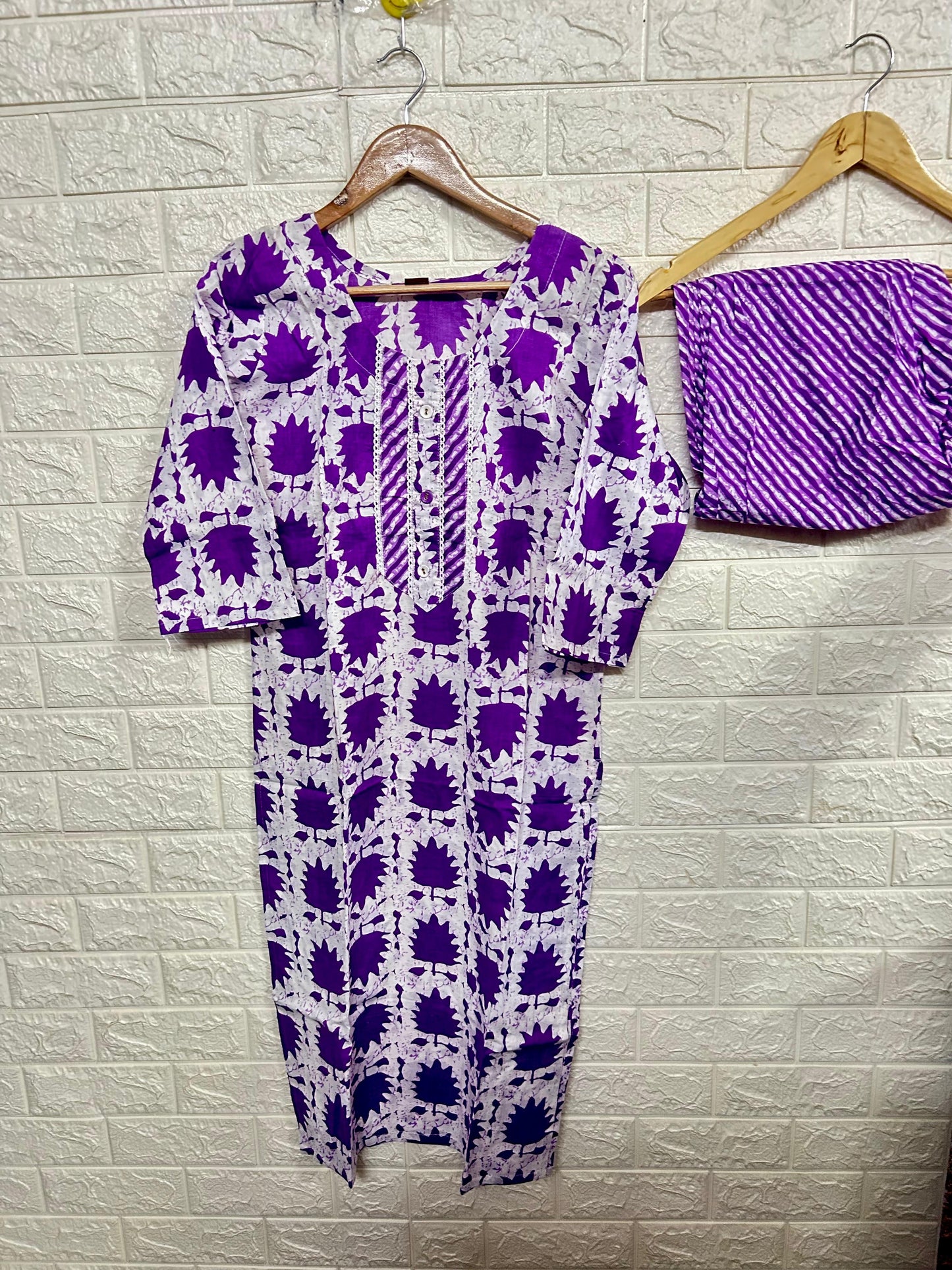 cotton two piece