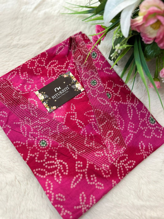 v -neck  cotton kurti