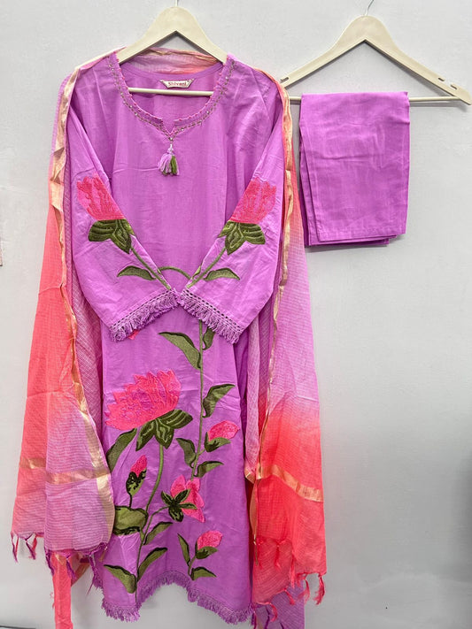 Cotton three piece set