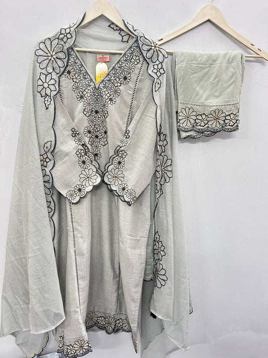 Cotton three piece set with lining