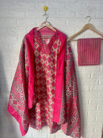 Pashmina three  piece set