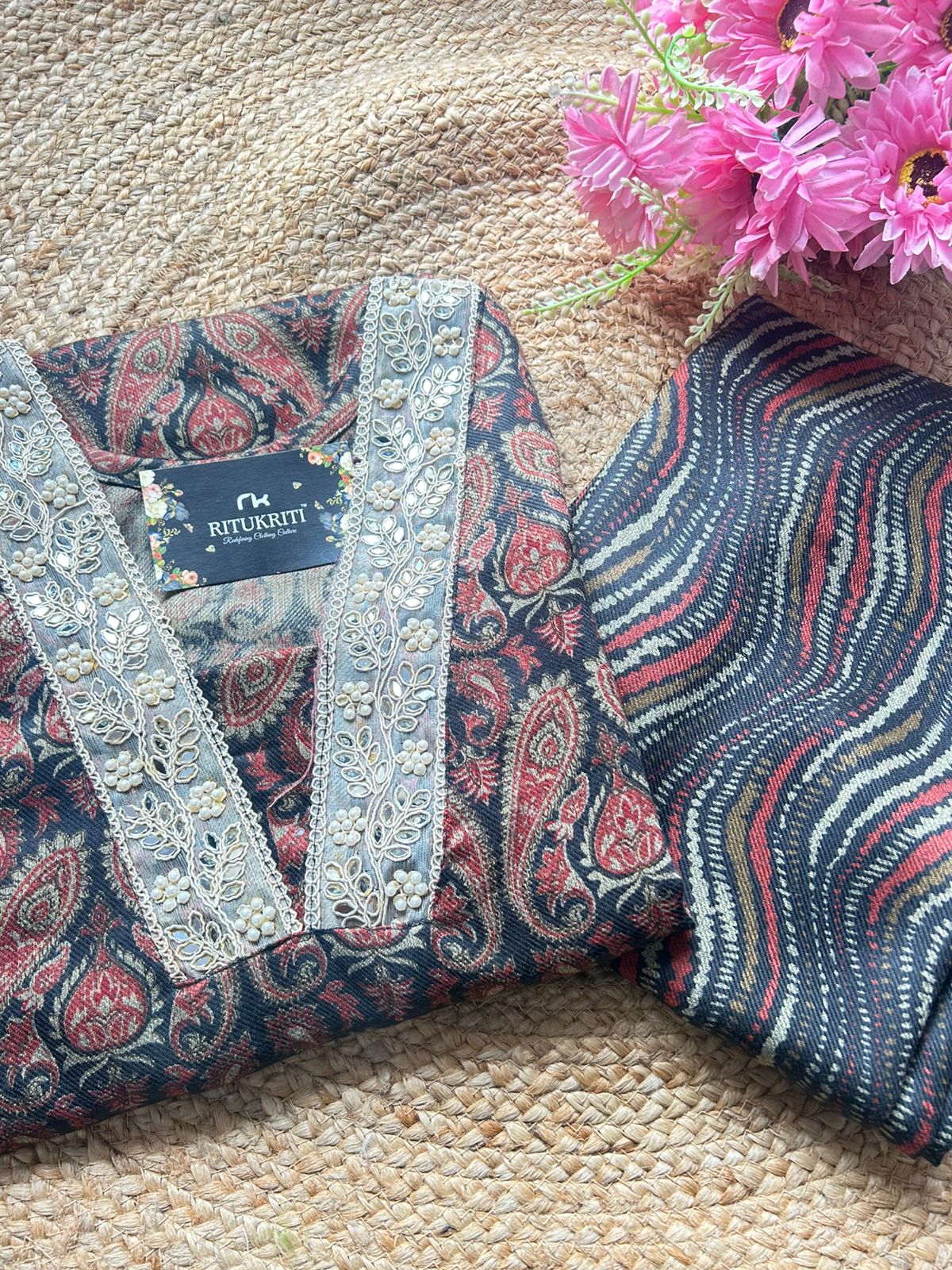 Pashmina two piece set
