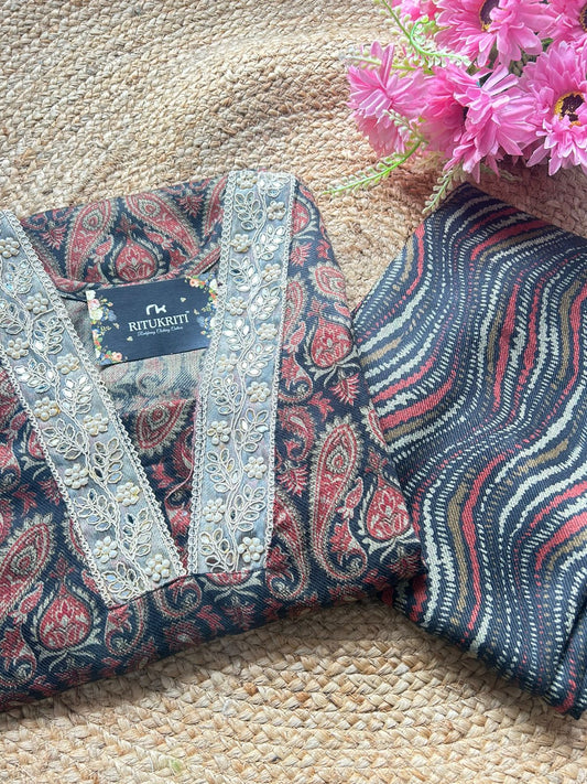 Pashmina two piece set