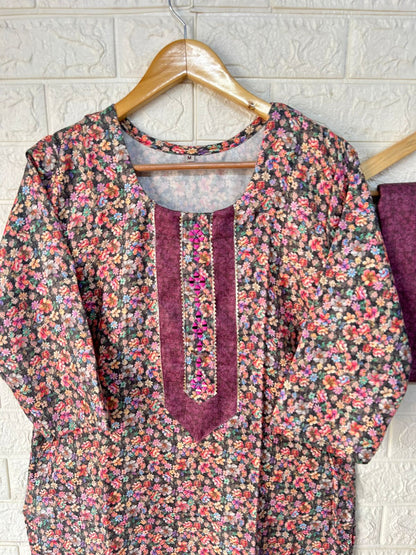 Pashmina two piece set