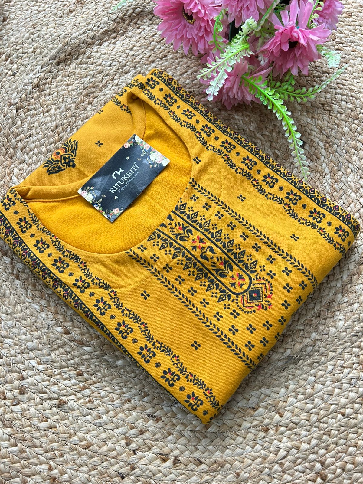 Fleece kurti winter wear