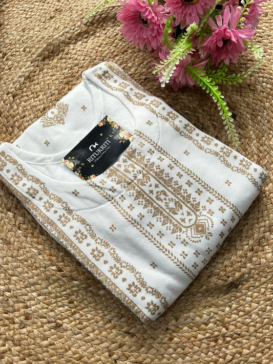 Fleece kurti winter wear