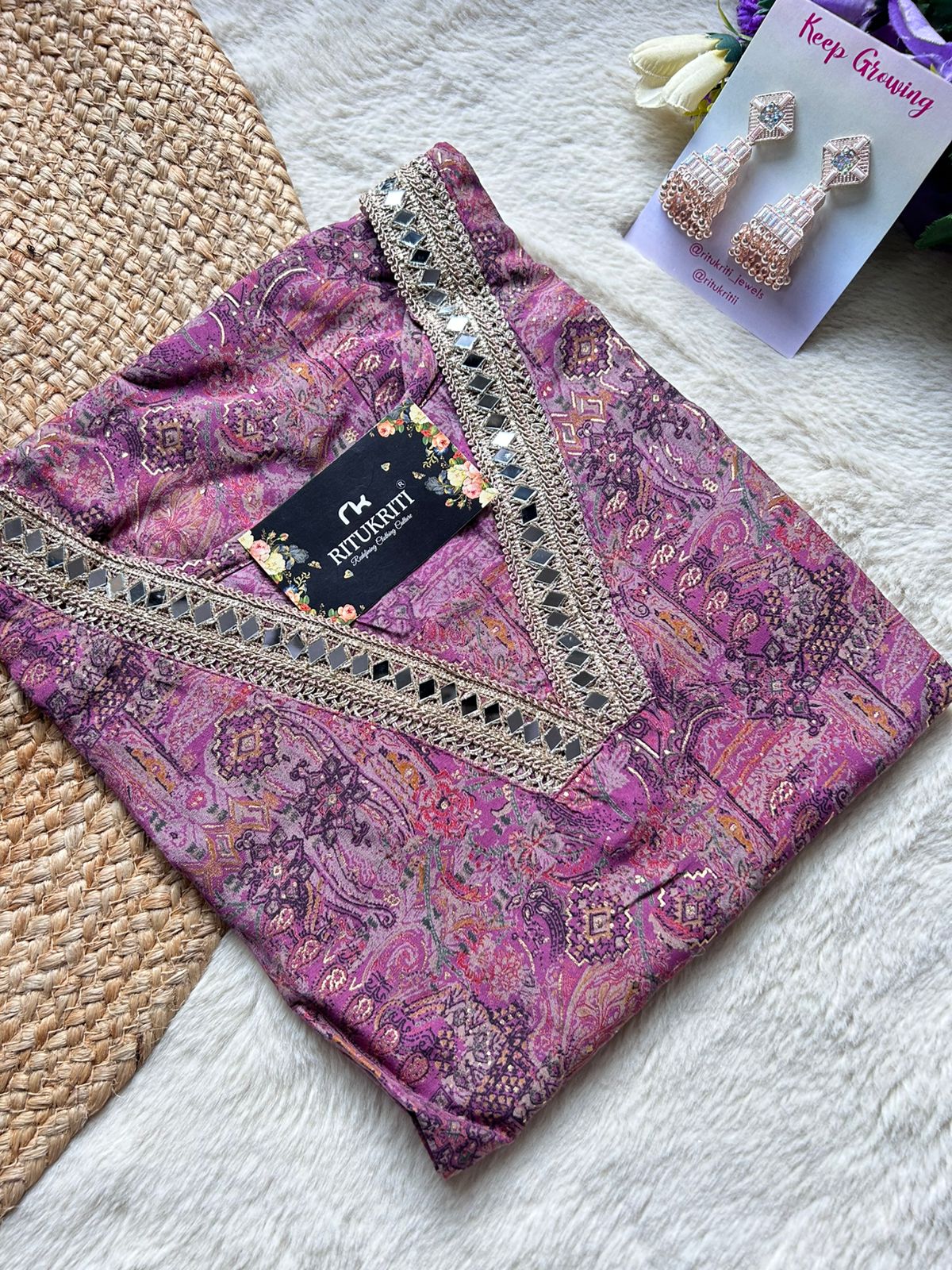 Plus size muslin kurti