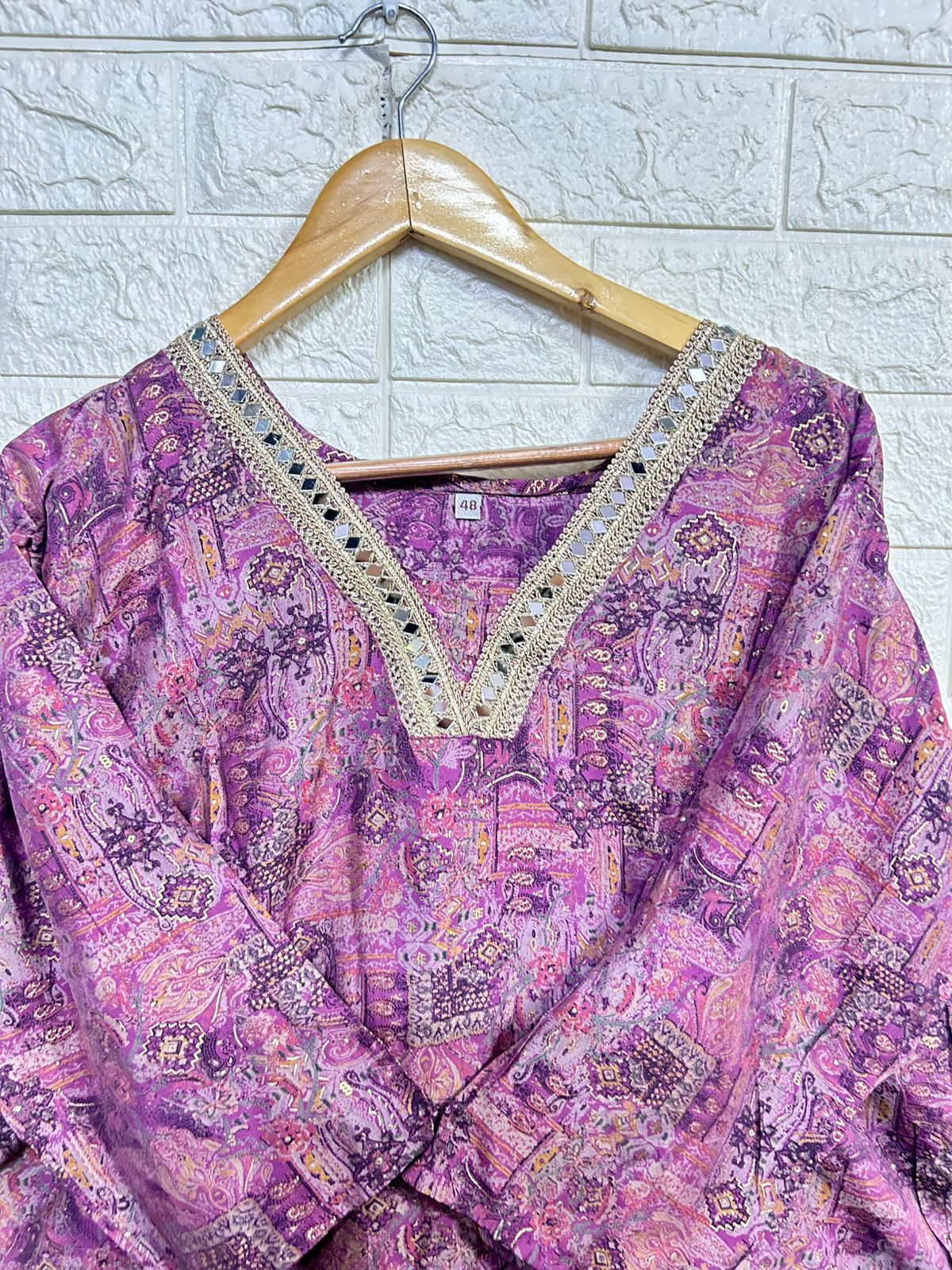 Plus size muslin kurti