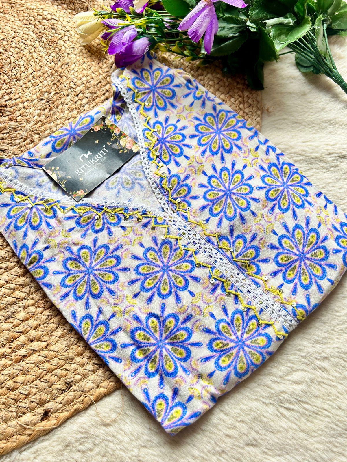 Plus size cotton kurti