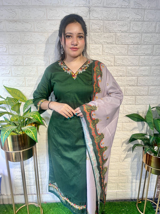 Paper Cotton Three Piece Set