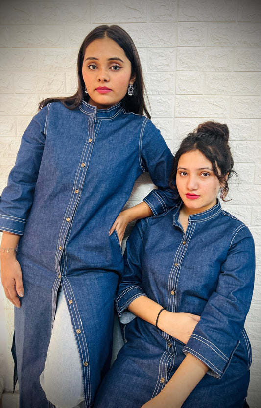 Denim kurti