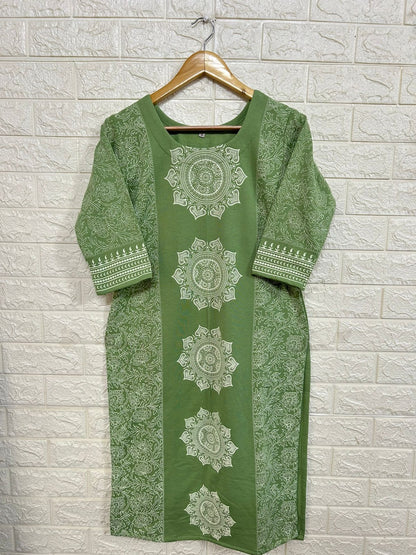 Fleece kurti winter wear