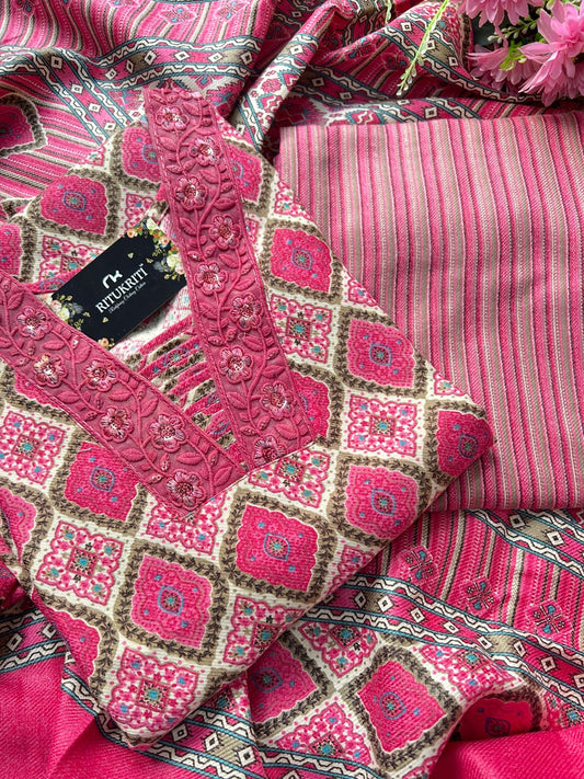 Pashmina three  piece set