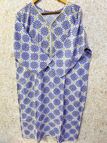 Plus size cotton kurti