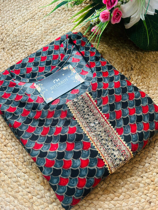 Pashmina kurti winter wear
