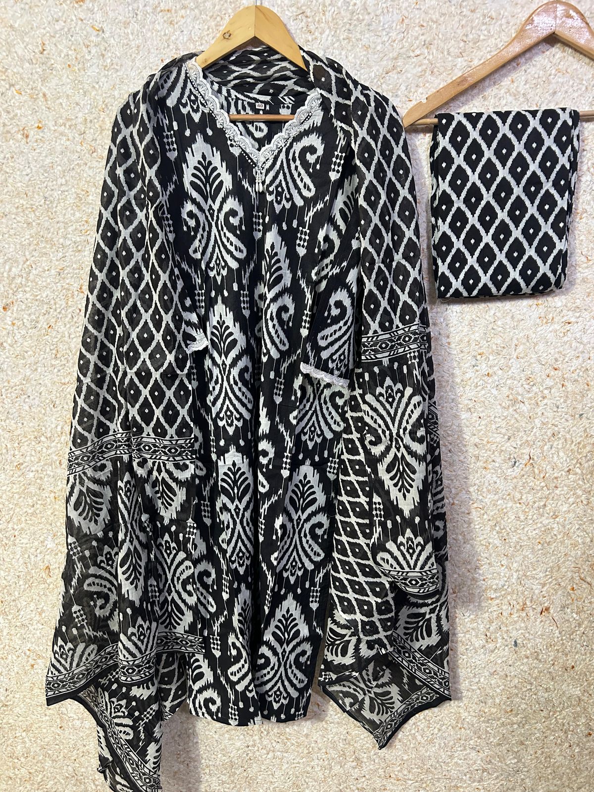 Cotton   three piece
