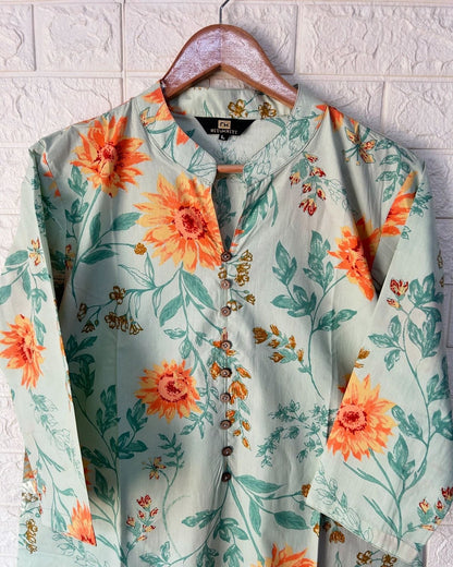 Ban neck office wear casual kurti