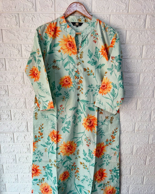 Ban neck office wear casual kurti