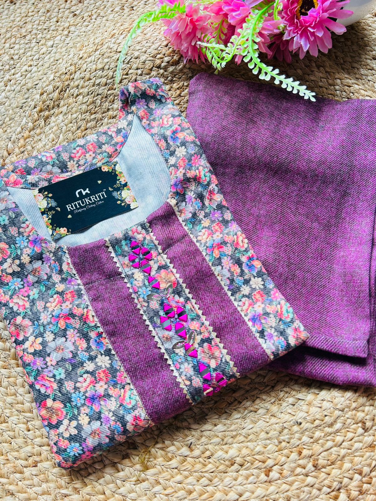Pashmina two piece set