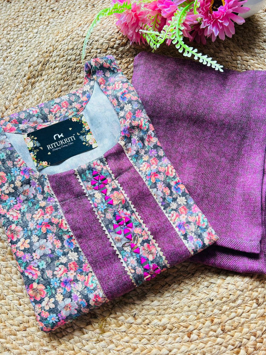 Pashmina two piece set