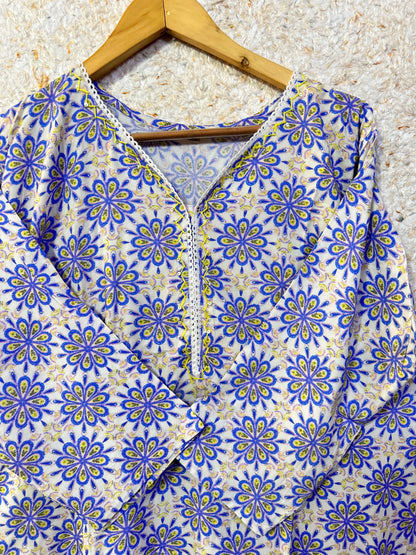 Plus size cotton kurti